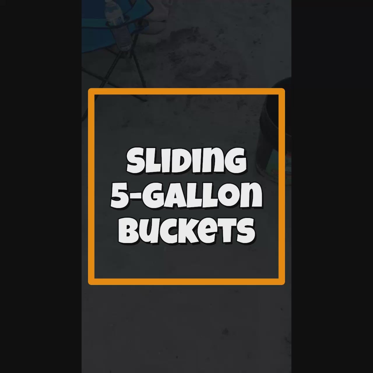 Load video: Sliding 5-gallon Buckets